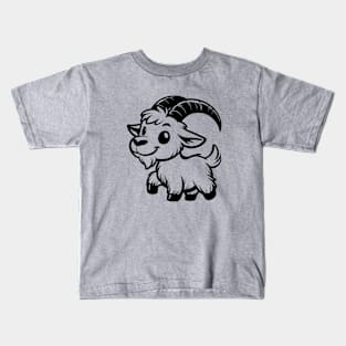 Cartoon Goat Kids T-Shirt